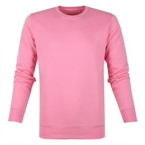 Sweat-shirt à col rond en polaire pour homme personnalisé, pull-over uni de qualité supérieure, manches longues, fabricant de vêtements OEM ODM - Product Image 6