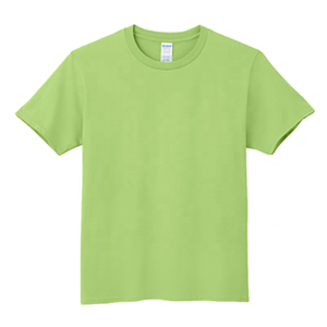 Camiseta Deportiva Casual para Hombre, 100% Algodón, Manga Corta, Corte Regular, Diseño Liso, Antiarrugas, Transpirable, Tejido de Punto de 260g - Product Image 4
