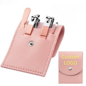 Kit de Manicura y Pedicura Profesional de Acero Inoxidable de Alta Calidad, 4 Piezas, Mini Cortaúñas Portátil - Product Image 1