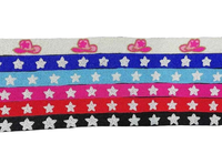 Sangle de guitare de concert faite à la main sur mesure avec ajustement confortable, longueur 45 cm, couleurs personnalisées et design en perles de rocaille