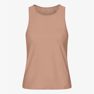 Camiseta Deportiva de Yoga para Mujer con Logotipo Personalizado, Detalle de Encaje, Tela Oxford Transpirable, Corte Bajo y Holgado - Product Image 4