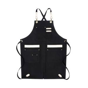 Tablier de luxe léger en toile pour barman professionnel et personnel de bar, avec poches pour outils, résistant à l'eau, en cuir détachable - Product Image 6