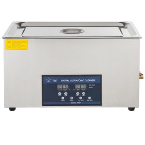 Pulitore a Ultrasuoni Professionale in Metallo a Doppia Frequenza da 30L per Strumenti Dentali e Componenti, Nuovo 28/40kHz con Timer e Riscaldatore - Product Image 1