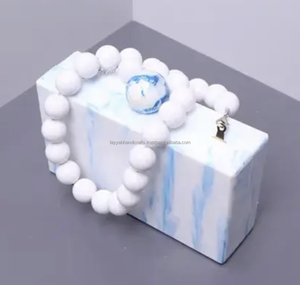 กระเป๋าคลัทช์เรซิ่นสำหรับผู้หญิงและเด็กผู้หญิงกระเป๋าปาร์ตี้งานแต่งงาน - Product Image 3