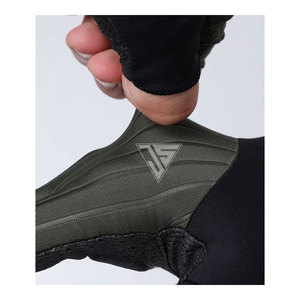 Gants de cyclisme pour VTT, antidérapants, respirants, pour hommes et femmes, design personnalisé, demi-doigts, pour l'extérieur, été - Product Image 4