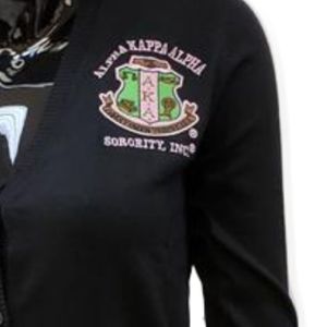 Women Black Pink Green Button Front <b>Cardigan</b> <b>Sweater</b> Casual Knit Long Sleeve Embroidered Top Fashion Apparel Stylish Outerwear - Product Image 6