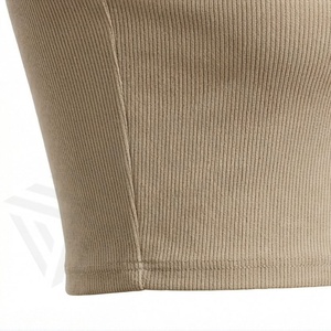 Camiseta Corta de Dos Tonos Personalizada para Mujer, Camiseta de Manga Corta Informal para Mujer, Prendas de Moda Casual de Primera Calidad, Ropa Urbana - Product Image 5