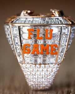 Anillo de Campeonato Personalizado con Letra, Moissanita VVS de Corte Brillante, Plata de Ley 925, Estilo Buss Iced Hip Hop Rapper Statement - Product Image 3