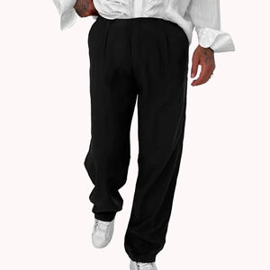 Pantalons personnalisés décontractés, pantalons amples, joggings à jambes larges, pantalons cargo Y2K de haute qualité, pantalons surdimensionnés empilés, écologiques et respirants - Product Image 1