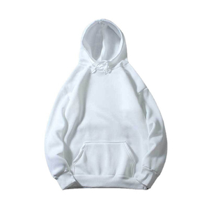 Sweat à capuche pour homme, coupe classique, 360g, 100% coton, molleton lourd, avec poche, imperméable et respirant, vêtements d'hiver - Product Image 1