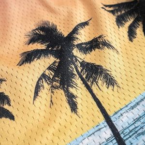 Modern Movements Men's Plus Size Board Shorts Mid Waist <b>Drawstring</b> Printed Casual Woven Spandex/Polyester Eco-Friendly 4-way - Product Image 5
