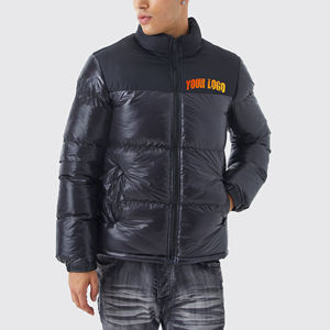 Veste d'hiver matelassée en duvet imperméable pour homme, entièrement zippée, chaude, décontractée, pour l'extérieur, de qualité supérieure - Product Image 3