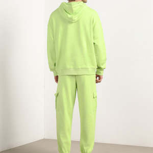 Ropa Personalizada para Hombre, Conjuntos Deportivos de Alta Calidad 100% Algodón, Ropa Casual, Estampado Puff de Gran Tamaño, Estilo Urbano - Product Image 3