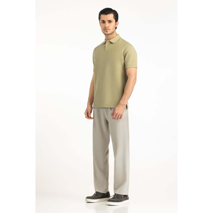 Nouveautés : Polos personnalisés en gros, 100 % coton piqué, manches courtes, anti-plis, pour hommes, avec logo de marque, pour le golf - Product Image 5