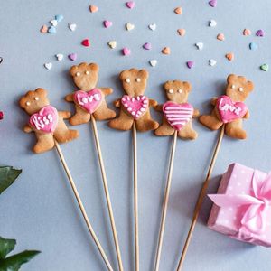 200 Pezzi Bastoncini di Bambù 1/8 X 6 Pollici per Artigianato e Decorazione Torte - Product Image 3