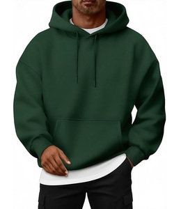 Nouvel Arrivage – Sweat à Capuche Homme Personnalisable Grande Taille, 100% Coton Doublé, Manches Longues, Col Tombant, Couleur Unie, Confortable - Product Image 1