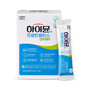ILDONG Himmune Protein Balance Powder 190g 10 Sobres, Suplemento de Proteínas para el Sistema Inmunitario, Sabor a Granos, para Adultos, Crecimiento Muscular - Product Image 1