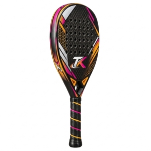 Raquette de padel légère, surface en fibre de verre, grip doux et confortable, idéale pour les jeux de padel récréatifs et les sports quotidiens. - Product Image 2