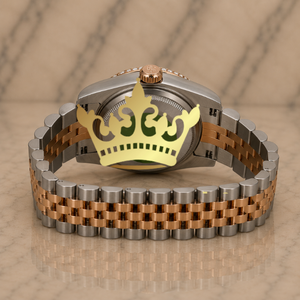 Reloj de Pulsera de Moda con Bisel de Cristal Premium y Esfera de Madreperla - Product Image 3