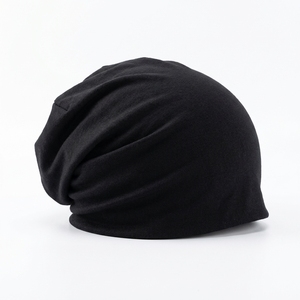 Unisex Solid Color Beanie <b>Hat</b> 100% Acrylic Winter Knit Cap Casual Style for Adults 56-58CM Head Circumference Loose Head - Product Image 4