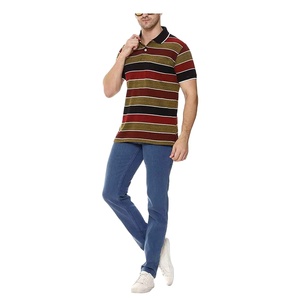 Polo homme de qualité supérieure, finement conçu, texture durable, parfait pour toutes les occasions, design tendance, vêtements décontractés. - Product Image 5