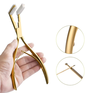 Hair <b>Extension</b> Golden Tool Multifunction Pliers Micro Ring <b>Bead</b> Tool Professional For Salon Clamp Remover - Product Image 5