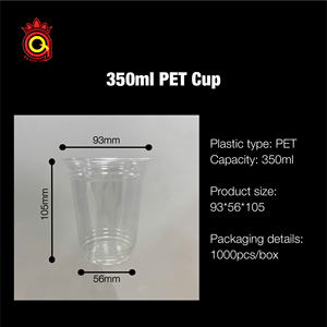 Gobelets en plastique PET à paroi unique transparents jetables directs d'usine du Viet Nam 95mm pour boissons froides Smoothies Desserts en gros - Product Image 4