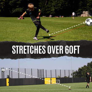 Balón de Fútbol de Cuerda de Color Sólido Hecho en Pakistán, Servicio OEM, Bajo MOQ - Product Image 6