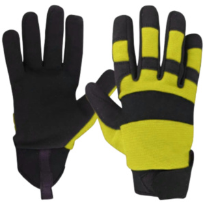 ถุงมือช่าง Amara Best Performance หนังสังเคราะห์ TPR ฉีดขึ้นรูป ทนความร้อน ป้องกันการบาด ป้องกันไฟฟ้าสถิตย์  ขอบนีโอพรีน ถุงมือเพื่อความปลอดภัย - Product Image 2