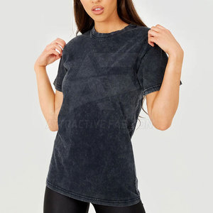Camiseta de Mujer con Lavado Ácido, Tela Suave, Precio Bajo, Transpirable, Ligera, Cómoda para Uso Diario - Product Image 3