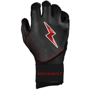 New Professional Premium Quality Anti-Slip Softball Batting Gloves Durable Hand Protection High Grip Leather <b>Hook</b> Loop Closure - Product Image 3