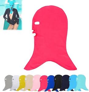 <span class=keywords><strong>Bonnet</strong></span> <span class=keywords><strong>de</strong></span> <span class=keywords><strong>bain</strong></span> avec protection UV Masque <span class=keywords><strong>de</strong></span> protection solaire complet pour la tête et le cou Biki Facekini - Product Image 5