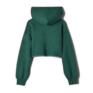 Sudadera con capucha y cremallera de manga larga para mujer, de alta calidad, transpirable, diseño deportivo, venta al por mayor, personalizable. - Product Image 2