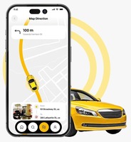 Application mobile professionnelle de réservation de taxi à inscription rapide, enregistrement de compte fluide, gestion des trajets en temps réel, version Internet MAC