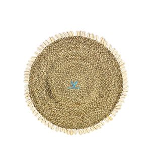 Décoration murale en herbe de mer naturelle, tissée à la main, style bohème, rustique, pour la maison - Product Image 6