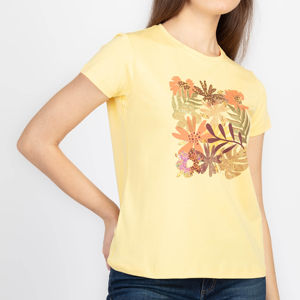 เสื้อยืดคอวีทรงโอเวอร์ไซส์ ผ้าฝ้ายถัก 100% สไตล์วินเทจ ซักแล้ว ใส่สบาย ระบายอากาศได้ดี แห้งเร็ว เหมาะสำหรับฤดูร้อน แขนสั้น สำหรับผู้หญิงไซส์ใหญ่ - Product Image 3