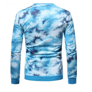 เสื้อสเวตเชิ้ตผู้ชายทรงหลวมใส่สบายทุกวัน เสื้อสเวตเชิ้ตผู้ชายผ้าเนื้อนุ่มพรีเมียมเพื่อสวมใส่สบายในชีวิตประจำวัน - Product Image 2