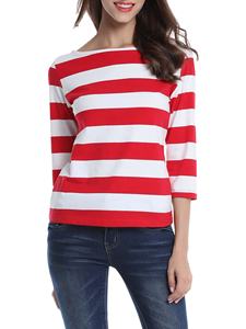 <b>Women's</b> Premium Quality Casual Printed T-Shirt Custom Logo Anti-Wrinkle Pre-Shrunk Pre-<b>Washed</b> Ring Spun Combed Cotton Embroidery - Product Image 3