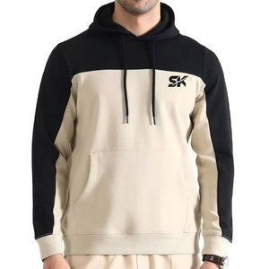 Sudadera con Capucha Lisa de Dos Tonos Más Vendida con Servicio OEM, Precio al por Mayor, Sudadera con Capucha Lisa de Dos Tonos 100% Algodón - Product Image 1