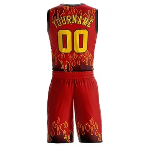 Maillots de basket-ball personnalisés en gros, grande taille, sublimés, réversibles, respirants, antibactériens, à séchage rapide et anti-humidité - Product Image 3