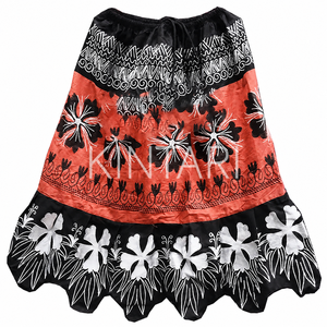 Tropical Floral Hawaiian Embroidered <b>Skirt</b> Women Custom Casual Beachwear Summer Holiday <b>Skirt</b> OEM Bulk Wholesale Clothing - Product Image 6