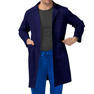 Bata de Laboratorio, Uniforme Protector para Laboratorio, Clínica y Hospital, Duradera, Transpirable, Cómoda, 100% Algodón, Detección de Agujas - Product Image 1