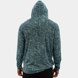 Vêtements de pêche d'extérieur unisexes, grandes tailles, confortables, protection UPF 50+, imperméables, coupe-vent, respirants, séchage rapide, manches longues - Product Image 3