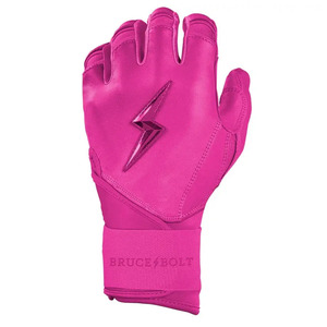 ถุงมือตีเบสบอลหนังแท้รุ่น Max Clark Signature Series ปี 2026 สีชมพู ยี่ห้อ MARGINAL SPORTS แบบข้อมือยาว ระบายอากาศได้ดี จับกระชับมือ ระดับโปร พรีเมียม จับกระชับสูงสุด - Product Image 1