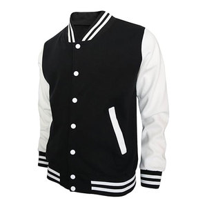 Veste de baseball personnalisée pour homme, fabriquée en usine, à bas prix, de qualité supérieure, pour adultes et jeunes, en polaire colorée, sur mesure - Product Image 3
