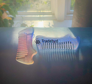Tradebyd Handmade Resin Comb Elegant Hair Styling <b>Tool</b> for Women Men Salon and Barber Use - Product Image 2