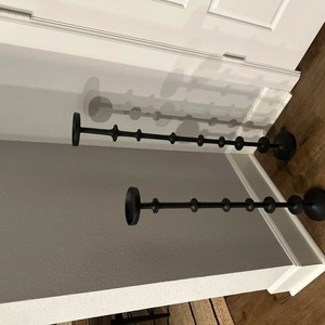 Wall Mounted Brass Candle Holder Set <b>Heat</b> Resistant Home Decoration - Product Image 2