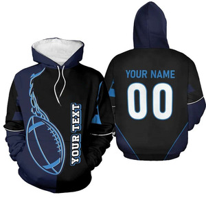 Sudadera con Capucha de Fútbol Americano con Logotipo Personalizado, Ropa Deportiva para Equipos Deportivos, para Hombres y Jóvenes - Product Image 3
