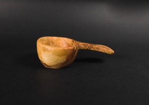 Cuillère de cuisine en bois multifonctionnelle, grande, en bois massif, écologique, cuillère à eau miroir, faite à la main, naturelle, louche de service pour le curry et la cuisine - Product Image 5