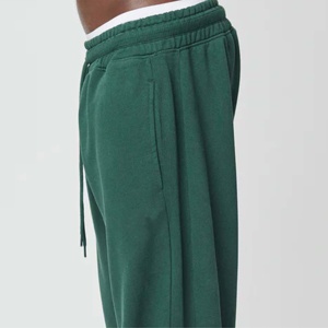 High Quality Men's Baggy Loose Track Pants Trousers Custom Blank Straight Leg Sweatpants Joggers Pants for Men - Product Image 4